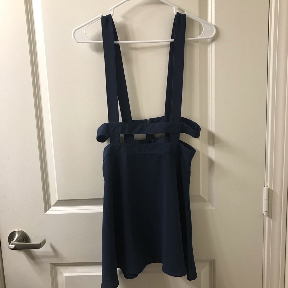 Overall Navy UO Skirt